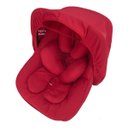 Ver imagem 1 de Capa para Bebê Conforto + Capota/ Protetor de Sol + Protetor de Cinto + Apoio de Corpo - Preto Liso: