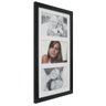 Painel Insta Para 3 Fotos Com Paspatur 18X38Cm Preto - 2