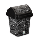 Ver imagem 2 de Lixeira Decorada Blackboard 3 Litros Ld1743 - Monte Líbano Monte Libano