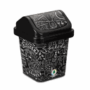 Ver imagem 1 de Lixeira Decorada Blackboard 3 Litros Ld1743 - Monte Líbano Monte Libano