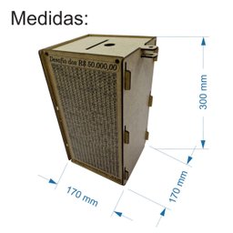 Cofre Japones Kakebo Desafio Dinheiro Torre 50 Mil Torre Tr - 4
