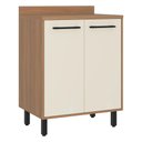 Ver imagem 1 de Balcão de Cozinha 70cm para Cooktop com Tampo e 2 Portas Havana Multimóveis Cr20309