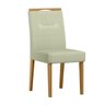Kit 02 Cadeiras para Mesa de Jantar Estofada Lectus - Luxo sem Cadeiras - New Ceval - 2