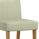 Ver imagem 5 de Kit 02 Cadeiras para Mesa de Jantar Estofada Lectus - Luxo sem Cadeiras - New Ceval