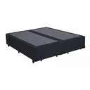 Ver imagem 1 de Cama Box Casal Bipartido Corino Preto 37x138x188