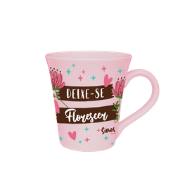 CANECA TULIPA ROSA - FLORESCER - 3