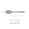 Espatula Redonda Silicone Amarelo Utensilios Cozinha - 2