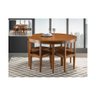 Sala de Jantar Mesa Compacta Redonda 1,35 X 1,35 - (04 Cadeiras) - Móveis de Gramado - 1