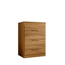 Ver imagem 6 de Cômoda Vitória 61cm 3 Gavetas Linha Cômoda Freijó Moval