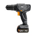 Ver imagem 1 de Parafusadeira e Furadeira de Impacto 127v Wf 12k4.2 com Bateria de Lítio e Kit e Maleta