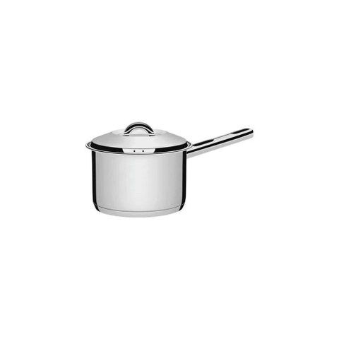 Caldeirão Tramontina Solar em Aço Inox Fundo Triplo com Tampa e Cabo 14 Cm 1,5 L Tramontina