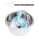 Ver imagem 4 de Ideal para Móveis Médicos e Hospitalares - Cuba Inox Redonda 30x15