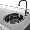 Ver imagem 6 de Ideal para Móveis Médicos e Hospitalares - Cuba Inox Redonda 30x15