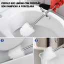Ver imagem 4 de Escova Sanitária para Banheiro Aço Inox Vaso Limpeza Ud974