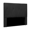 Ver imagem 5 de Cabeceira Para Cama Box Queen Aquilla 160cm Veludo - SSX Multicoisas Spezzia Preto