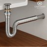 Sifão Sanfonado + Engate Flexível 40cm + Válvula Lavatório Cor Válvula Abs - 8