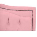 Ver imagem 5 de Cabeceira Casal Queen Size Estofada para Cama Box Maitê Veludo Cor Rosa Bebe