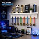 Ver imagem 7 de Suporte Porta Medalhas e Troféus Organizador de Conquistas