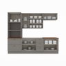 Cozinha Compacta 271,5cm 5 Peças 10 Portas 5 Gavetas Americana Henn - 3