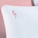 Ver imagem 2 de Jogo Cama Lençol Diana Queen Percal 200 Fios 100% Algodão 4 Peças - Branco
