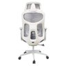 Cadeira Escritório Nr-17 Everest Presidente C- Braços Fratini Encosto Tela Gelo-cinza Base Rodí - 3