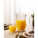 Ver imagem 1 de Conjunto 7 Peças Jarra com 6 Copos Cristal Bangkok 1,45l/300ml Wolff