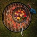 Ver imagem 4 de Grelha Wok Furada Churrasco em Alumínio Anodizado com Cabo 26 Cm Ø - Tramontina 20847026