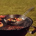 Ver imagem 7 de Grelha Wok Furada Churrasco em Alumínio Anodizado com Cabo 26 Cm Ø - Tramontina 20847026