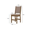 Ver imagem 5 de Mesa de Jantar Bellagio com 4 Cadeiras Clara Carvalho Poliman