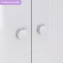 Ver imagem 5 de Quarto de Bebê Completo Bala de Menta 3 Portas 7 Gavetas Branco - Henn