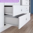 Ver imagem 6 de Quarto de Bebê Completo Bala de Menta 3 Portas 7 Gavetas Branco - Henn