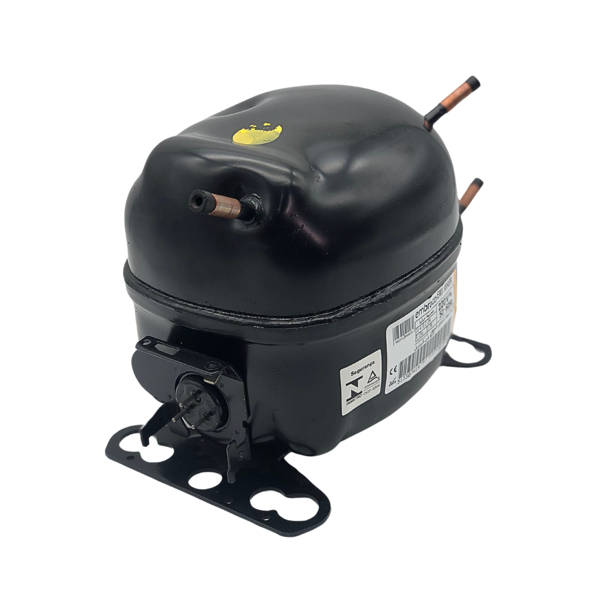Motor Compressor 1/6 Hp Emi55her Embraco Gás R134a 220v | MadeiraMadeira