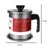 Filtro Oleo de Cozinha Panela Pote Separar Armazenagem - 5