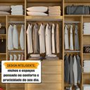 Ver imagem 2 de Guarda-Roupa Casal 3 Portas de Correr 1 Porta com Vidro Reflecta com LED 5 Gavetas Portugal Cinza/Cinamomo/Grafite