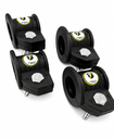 Ver imagem 1 de Kit 6 Presilha Injetada 30mm para Halteres Barra Pump Borboleta Trava Anilha Academia Musculação