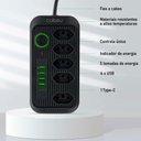 Ver imagem 4 de Filtro de Linha Multiuso B-max 5 Tomadas 5 Usb e Proteção
