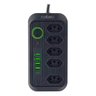 Filtro de Linha Multiuso B-max 5 Tomadas 5 Usb e Proteção - 2