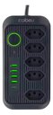 Ver imagem 2 de Filtro de Linha Multiuso B-max 5 Tomadas 5 Usb e Proteção