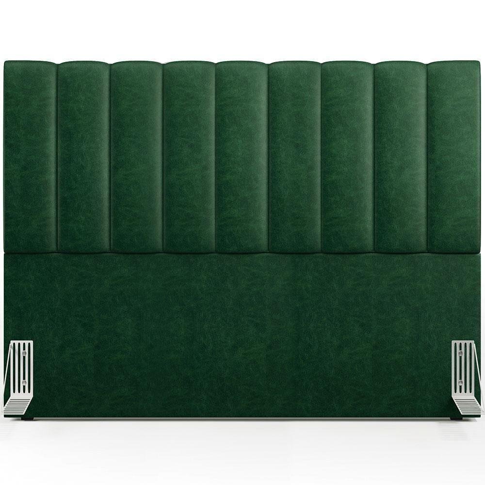 Cabeceira Cama Box Casal Queen 160 Cm Facto Verde Musgo - 5