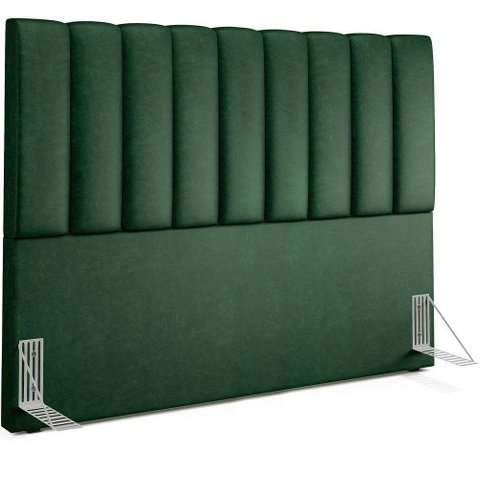 Cabeceira Cama Box Casal Queen 160 Cm Facto Verde Musgo