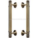 Ver imagem 1 de Puxador Duplo Porta Pivotante Correr Rústico Davinci 300mm Bronze Antigo