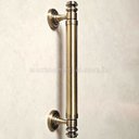 Ver imagem 2 de Puxador Duplo Porta Pivotante Correr Rústico Davinci 300mm Bronze Antigo