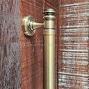 Ver imagem 4 de Puxador Duplo Porta Pivotante Correr Rústico Davinci 300mm Bronze Antigo