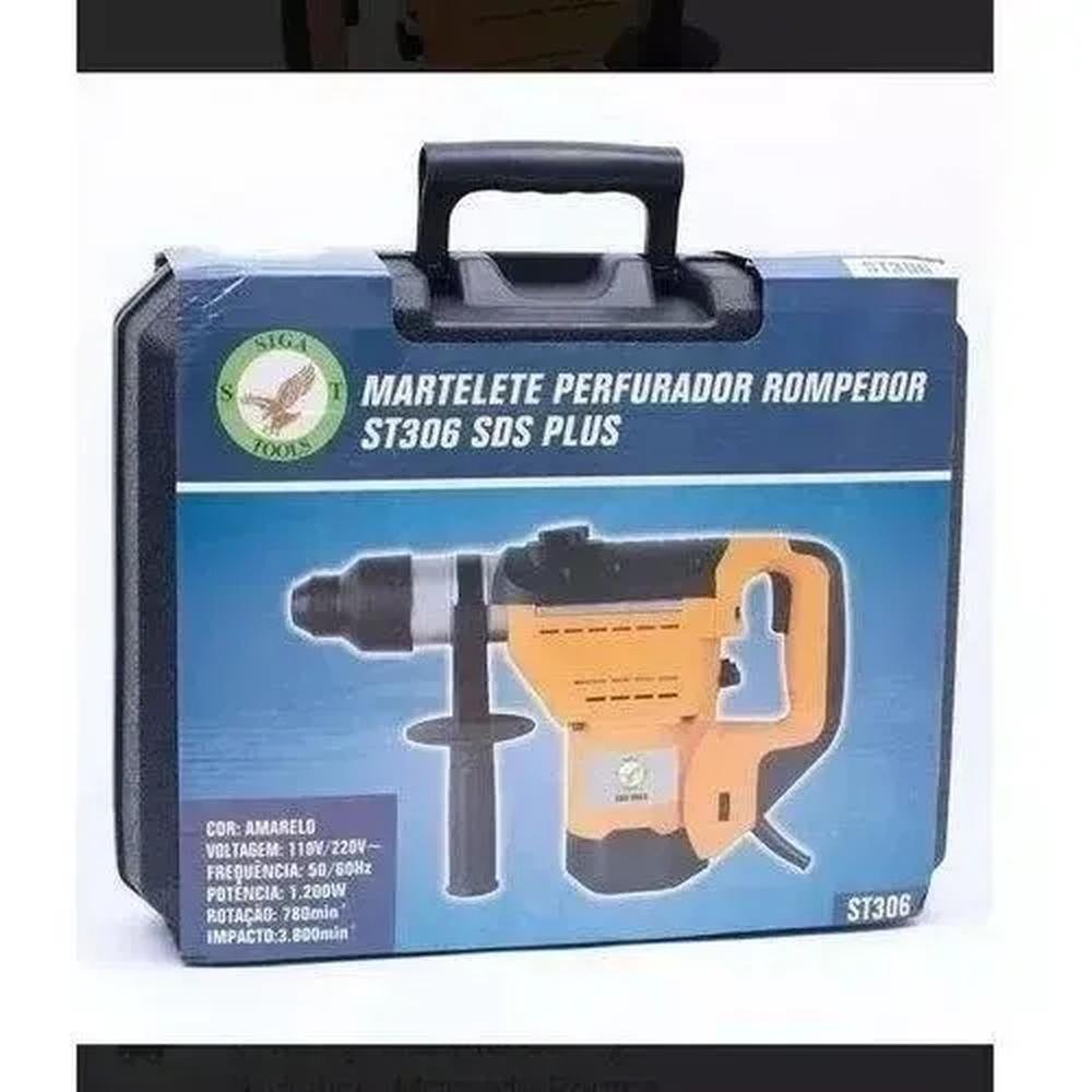 Martelete Rompedor e Furadeira 1250w 110v - 3