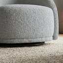 Ver imagem 6 de Poltrona Decorativa Organica Joy Base Giratoria Boucle Tce 1018 Moll