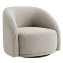 Ver imagem 1 de Poltrona Decorativa Organica Joy Base Giratoria Boucle Tce 1018 Moll