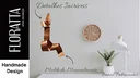 Ver imagem 4 de Decoração Escultura de Parede Abstrata em Aço cor Bronze Exclusiva no Brasil para Sala, Quarto, Escr