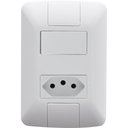 Ver imagem 1 de Conjunto de Interruptor Simples 6 Ampères + Tomada 2p+t 20 Ampères Aria - 57241044 - Tramontina Conj