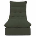 Ver imagem 4 de Kit 2 Poltronas Leve Balanço Linho Premium Easy Clean Luxo Balance para Sala Quarto Conforto