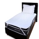 Ver imagem 1 de Protetor Capa Para Colchão Solteiro 78x188 Impermeável 100% Algodão - BF Colchões